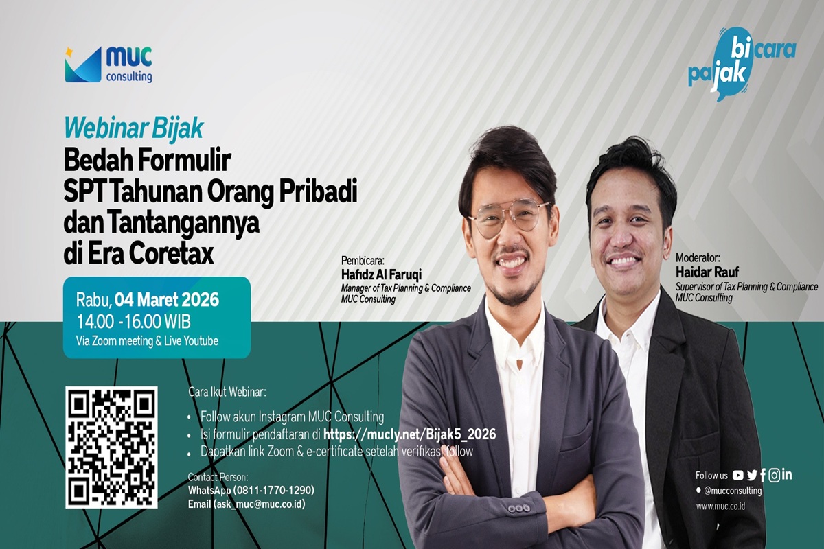 MUC BIJAK Vol. 5 2026: Bedah Formulir SPT Tahunan Orang Pribadi di Era Coretax