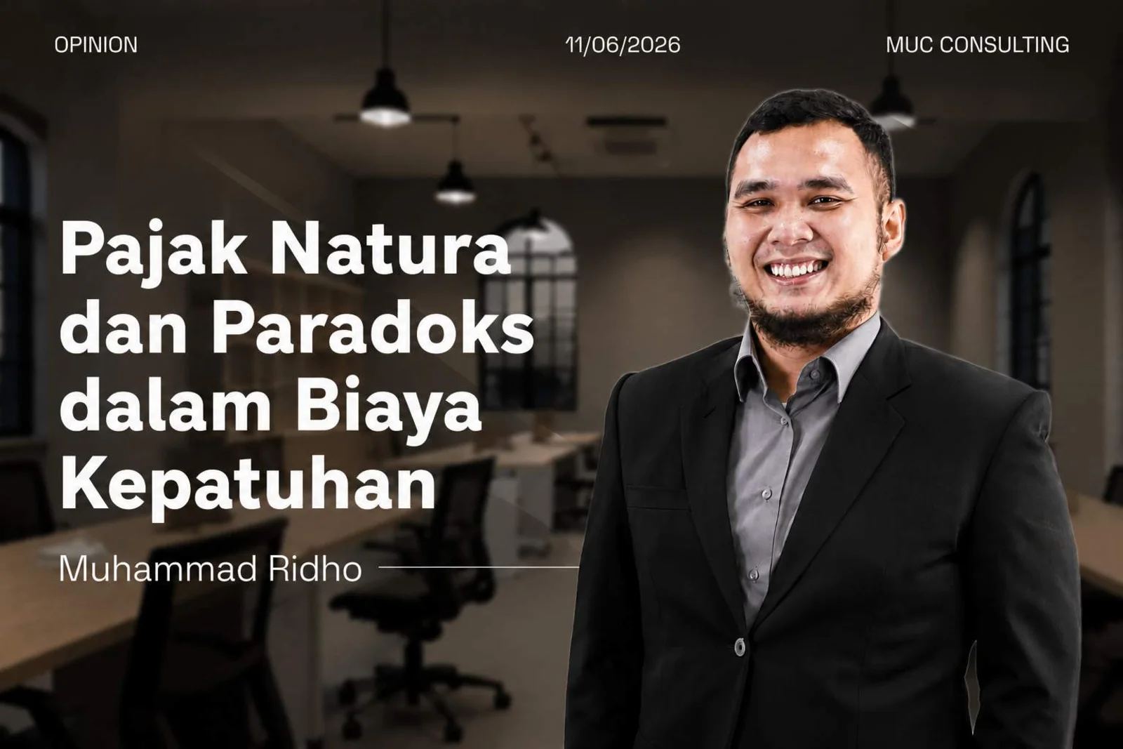Pajak Natura dan Paradoks dalam Biaya Kepatuhan