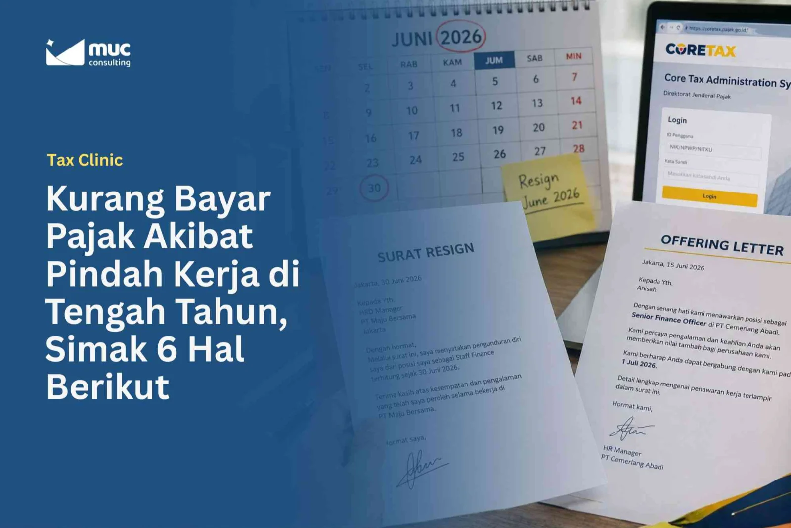 Pindah Kerja di Tengah Tahun Sebabkan Kurang Bayar Pajak, Simak 6 Hal Berikut