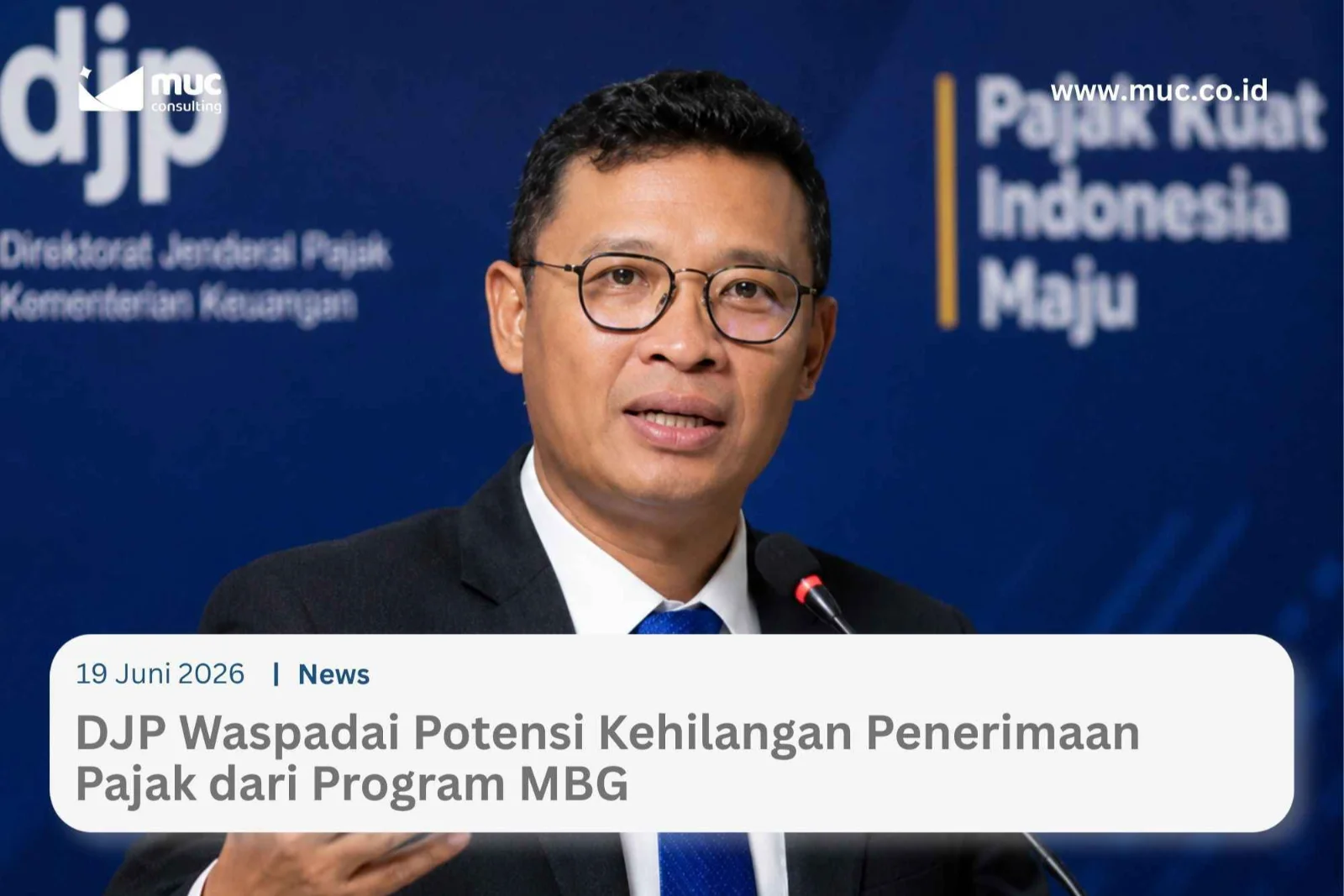 DJP Waspadai Potensi Kehilangan Penerimaan Pajak dari Program MBG