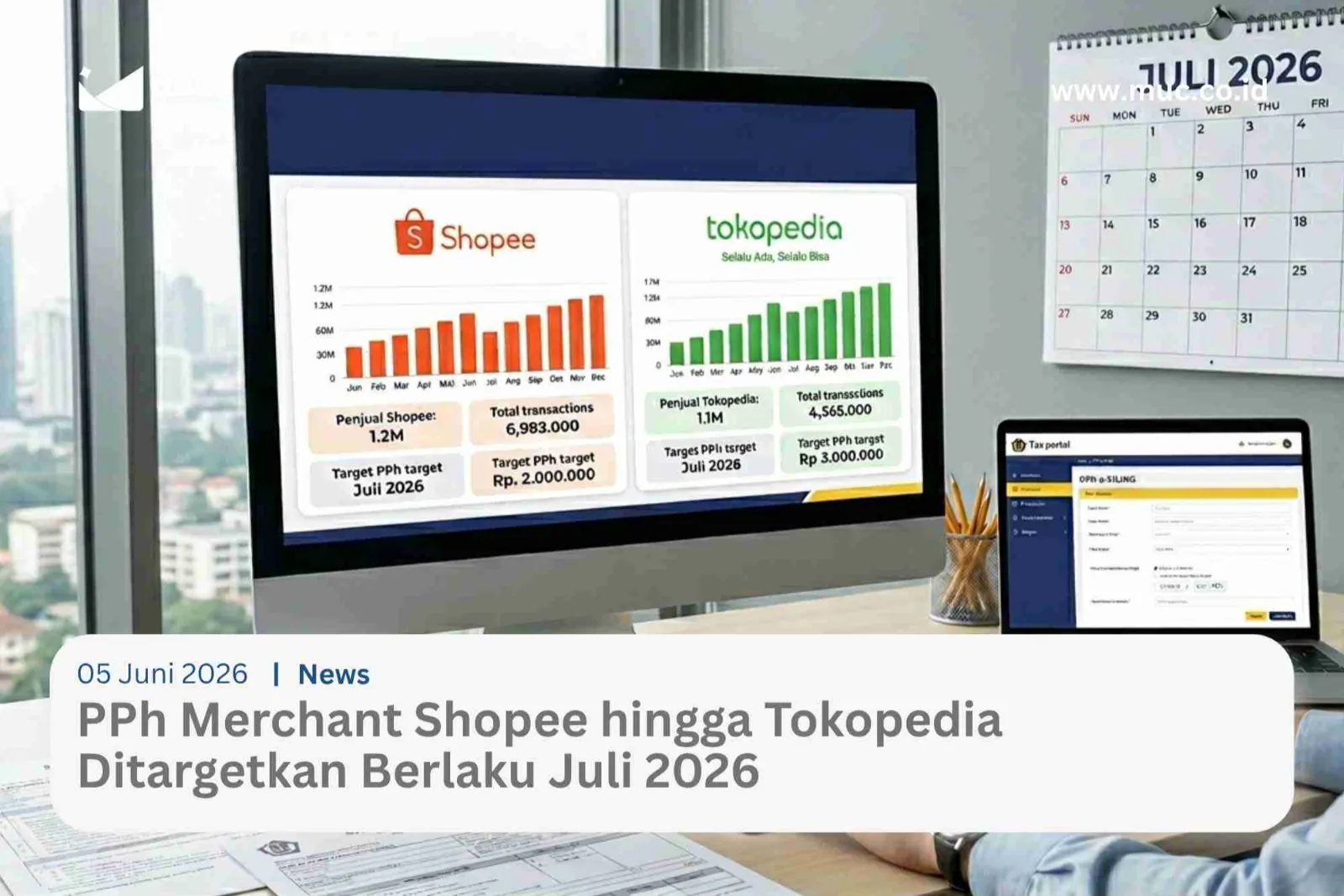PPh Merchant Shopee hingga Tokopedia Ditargetkan Berlaku Juli 2026