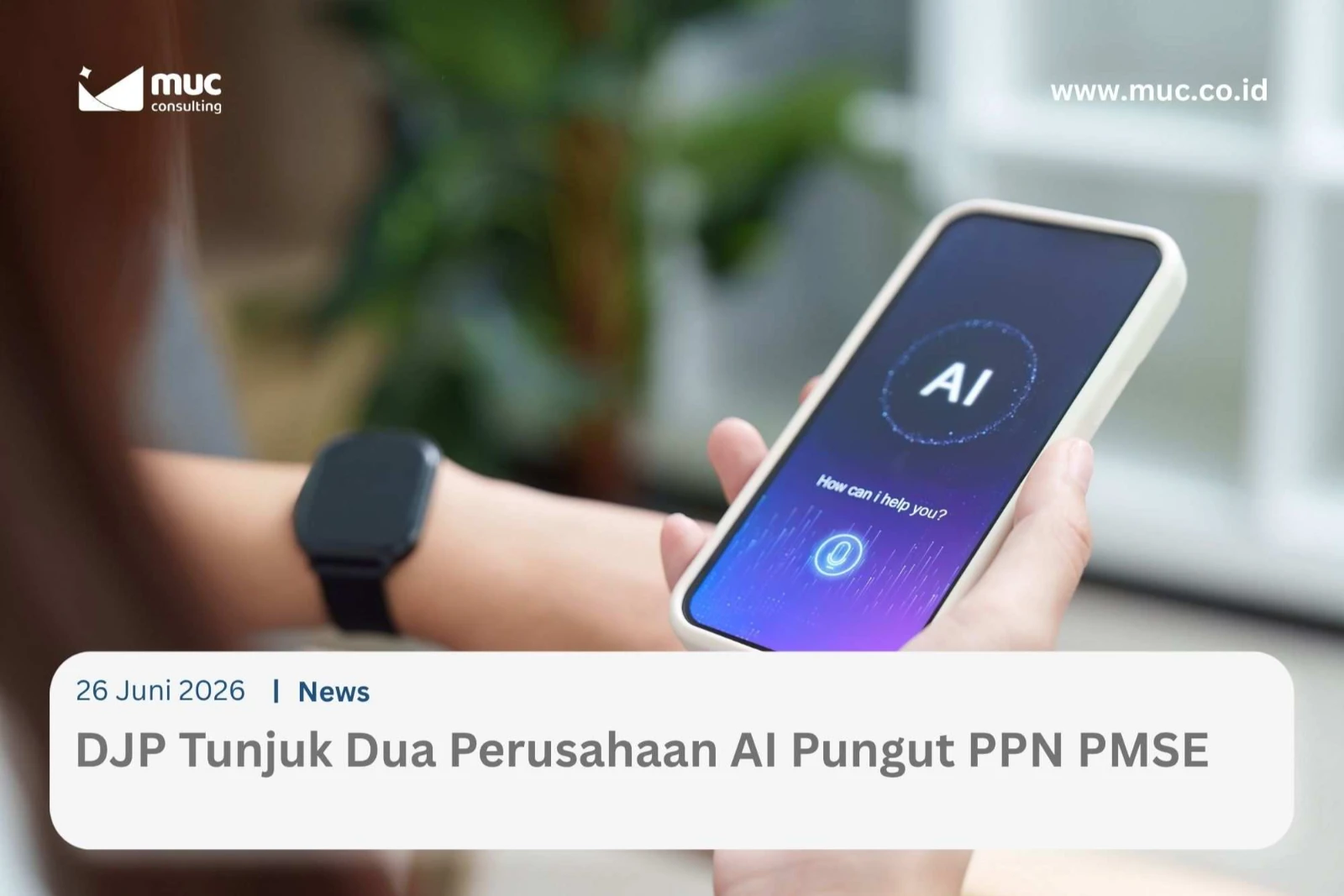 DJP Tunjuk Dua Perusahaan AI sebagai Pemungut PPN PMSE