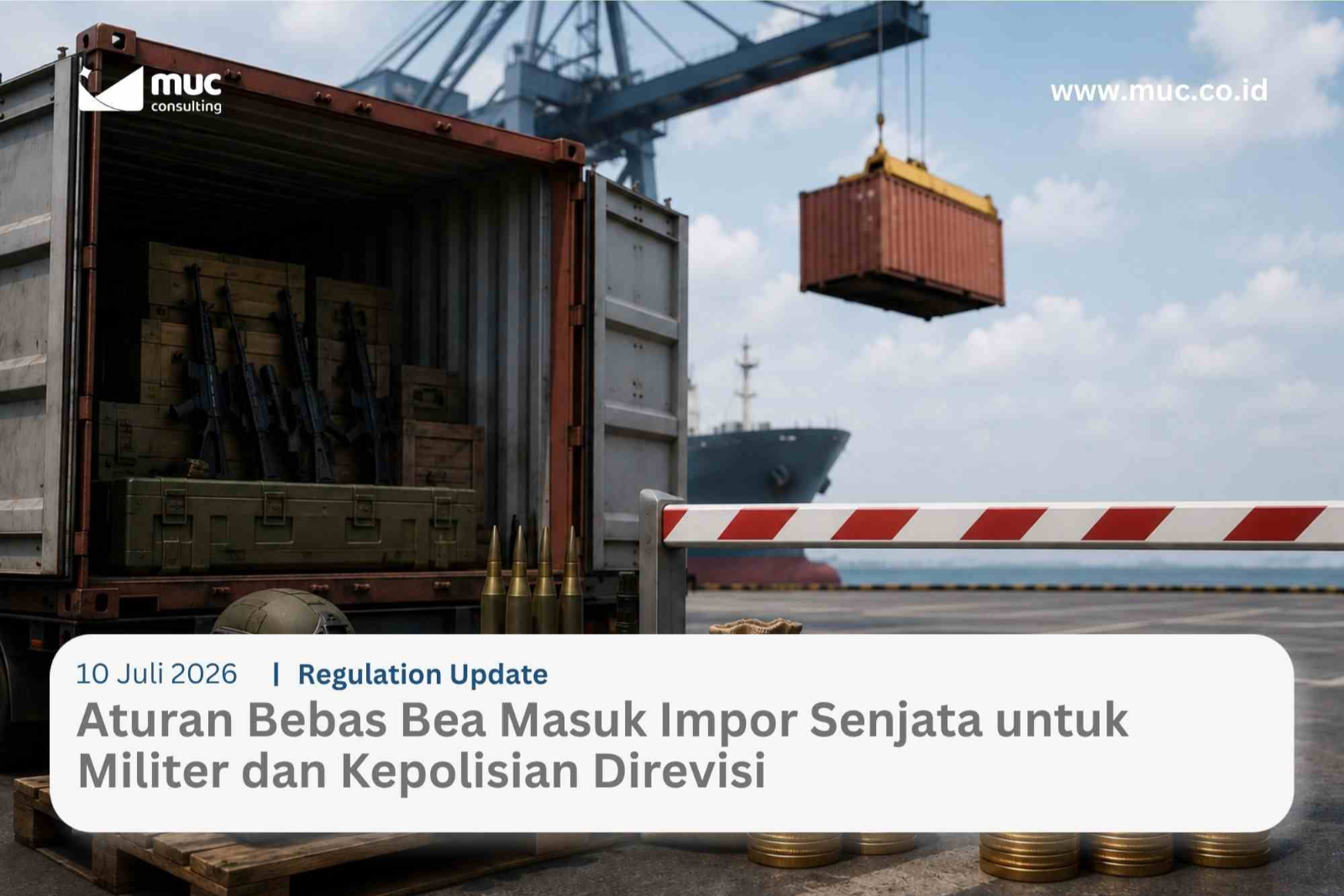 Aturan Bebas Bea Masuk Impor Senjata untuk Militer dan Kepolisian Direvisi