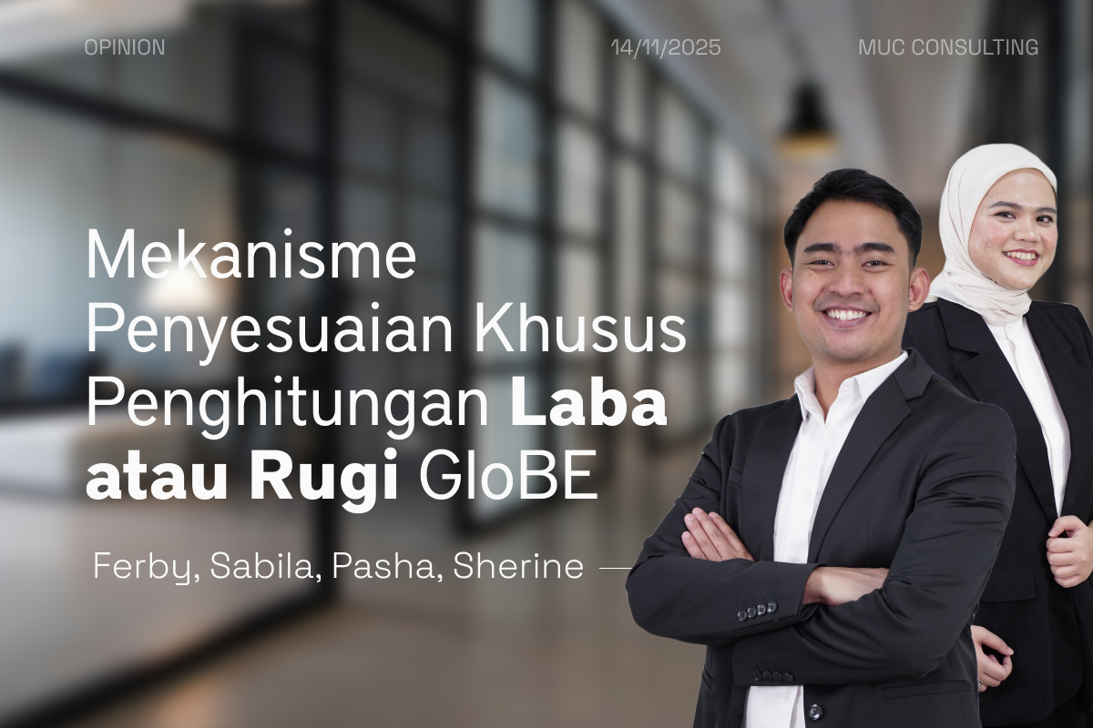 Special Adjustment Mechanism for the Calculation of GloBE Income or Loss